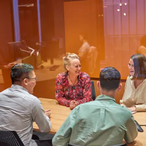 sandfield team in meeting room